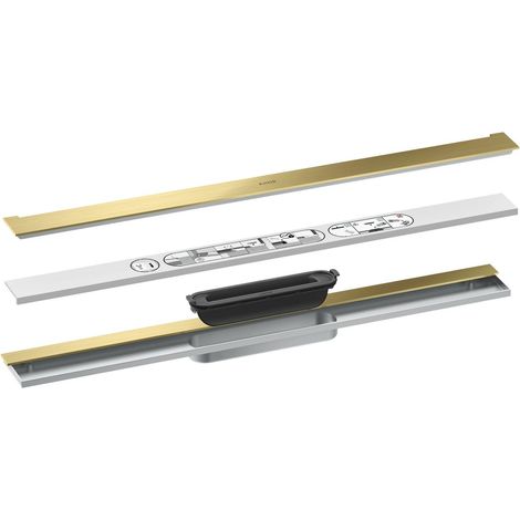 AXOR 42525950 Ensemble prêt à poser Caniveau de douche AXOR Drain (1/2)