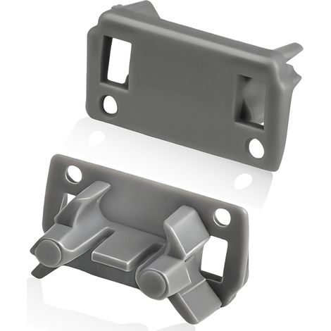WPW10195622 Dishwasher Rack Stop Chip 4Pcs, suitable for Whirlpool KitchenAid Kenmore Dishwashers, Dishwasher Top Rack Slide Rail Rear Stop Replacement W10195622 WPW10195622 PS11750071 (1/5)