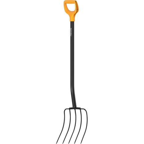 Fiskars 1071936 Forca per letame Impugnatura a D