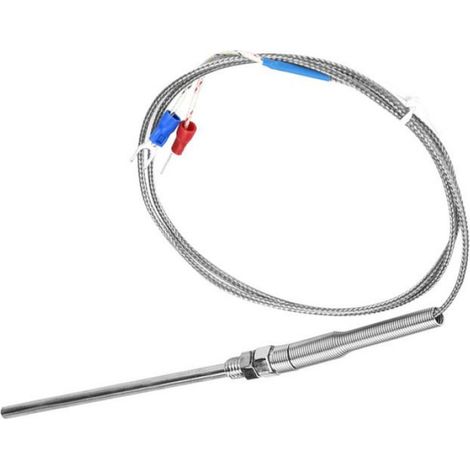 sonde de thermocouple Sondefile Thermocouple Type K Précise 0-400℃ Pour Mesure Température electronique resistance (1/4)