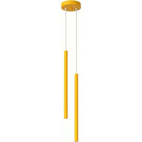 Lampade a sospensione PASTELO giallo 15x118x15cm Sollux (1/5)