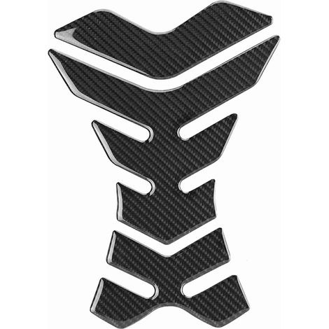 Protecteur de réservoir moto en fibre de carbone, sticker antidérapant universel pour essence (1/5)