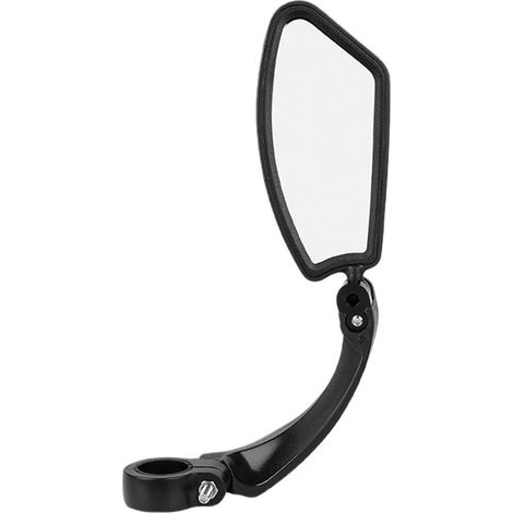 Rétroviseur de guidon de vélo en acier inoxydable, rotation à 360°, réflecteur à angle réglable (rétroviseur droit)