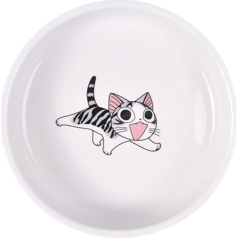 Gamelle en céramique pour chats, gamelles pour chats, station d'alimentation, barre d'alimentation - compatible lave-vaisselle (1/5)