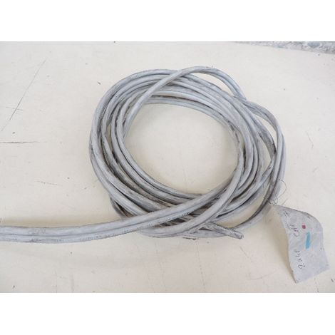 Cable informatique CAT7 F/FTP 2x4 paires AWG23 (chute de 5m) pour reseau Tel et ADSL 650MHz
