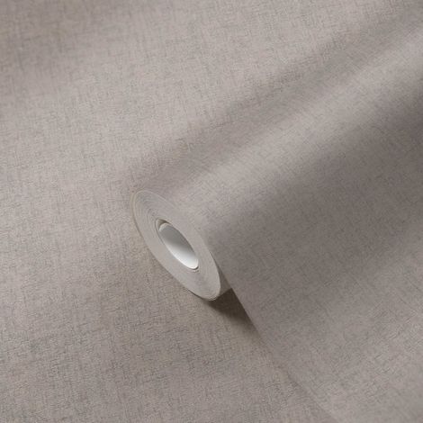 A.S. Création Unitapete Grau 10.05 m x 0.53 m ansatzfrei Vlies hoch waschbeständig gut lichtbeständig restlos trocken abziehbar (1/5)