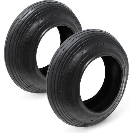 Copertoni per ruote carriola set 2 pezzi 3.50 – 8 130 kg a copertone