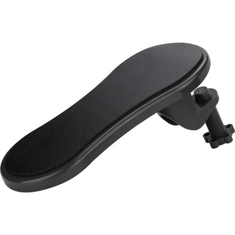 Support de table pour ordinateur, protège-poignet, support pour tapis de souris, repose-bras (noir) (1/5)