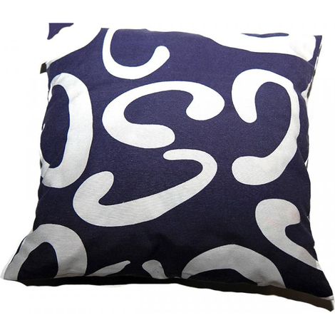 Coussin ''Bleu et Blanc'' 40 x 40 cm (1/2)