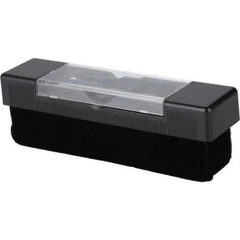 Qiilu brosse de nettoyage pour disque vinyle Décapant de poussière de brosse de nettoyage de nettoyeur de disque vinyle (1/4)