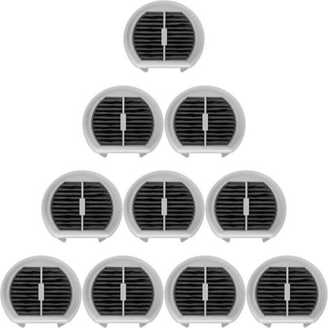 Filtre pour aspirateurLot de 10 filtres HEPA pour aspirateur sans fil Xiaomi Mijia Lite MJWXCQ03DY (1/4)