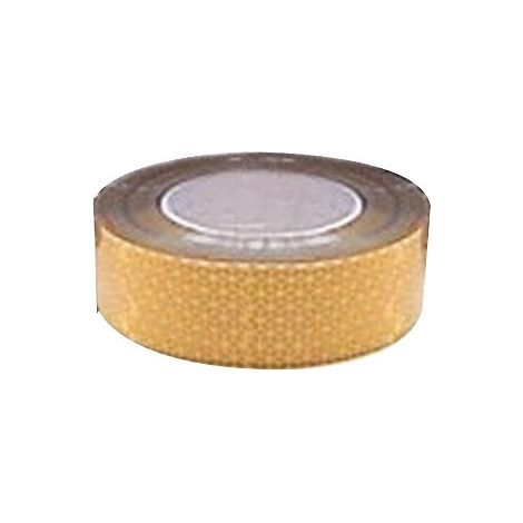 Bande Adhesive Reflechissante - Jaune (1/2)