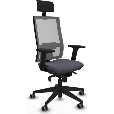 Piqueras et Crespo 2D066G1 Chaise bureau gris foncé