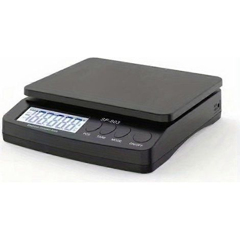 Balance de cuisine électronique SF803, balance professionnelle électronique 30 kg/1 g, balance de table de précision, balance de cuisine numérique noire (1/5)