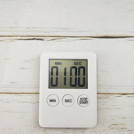 1Pcs Minuteur De Cuisine Numérique Mini minuteur de Cuisine magnétique LED Compte à rebours pour Cuisiner, Jouer, Cuisiner, Faire de l'exercice. (1/5)