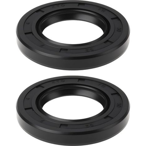 2x Bagues D'étanchéité D'arbre Type TC 30 X 52 X 7 Mm pour La Protection de L'arbre Empêchant La Pénétration de Poussière (1/5)