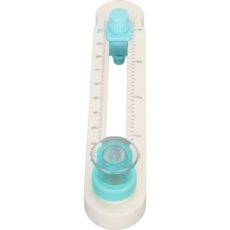 Coupe-papier rond portable avec lame de coupe ronde réglable, diamètre minimum 2 cm. (1/5)