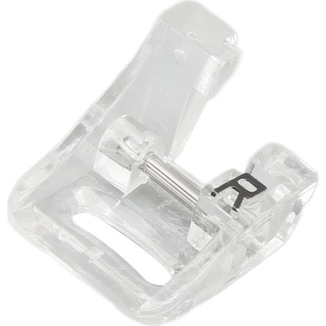 Semelle de pied presseur en plastique transparent résistant à l'usure pour machine à coudre Viking, idéale pour le cuir. (1/5)