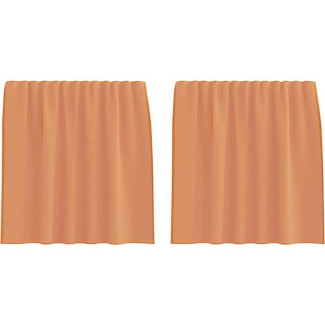 Maison Exclusive - Tende in Voile con Tasche per Aste 2 pz Terracotta