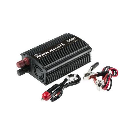 Convertisseur continu-alternatif, Onde sinusoïdale modifiée, 24V c.c. / 230V c.a. - 300W ( Prix pour 1 )