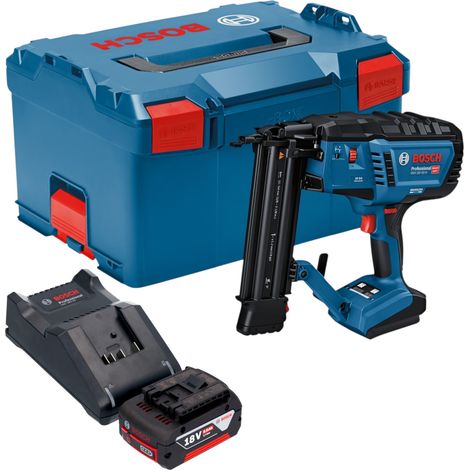 Chiodatrice a batteria Bosch GNH 18V-50 M Professional 18 V 16 - 50 mm + 1 batteria da 5,0 Ah + caricabatterie + L-Boxx (1/5)