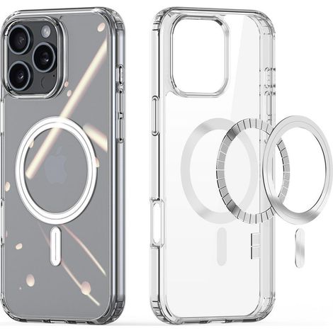 Funda Dux Ducis Clin Mag con MagSafe para iPhone 16 Pro - Transparente (1/5)