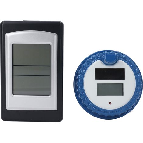 Thermomètre de piscine IPX8, étanche, à énergie solaire, sans fil, flottant, jauge de température de l'eau, pour jacuzzi, étang, Aquarium