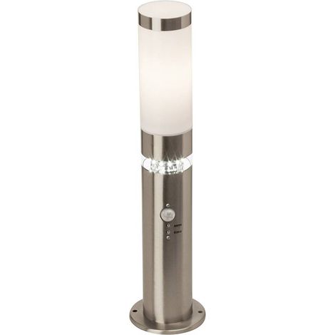 [NEUWERTIG] Brilliant G46789/82 Außenstandleuchte Bewegungsmelder Energiesparlampe Led E27 B-Ware (1/2)