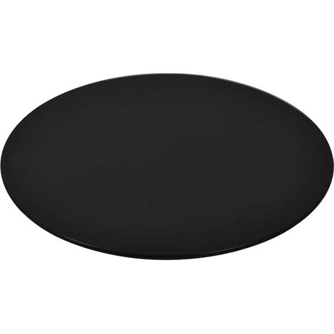 Maison Exclusive - Tischplatte aus gehärtetem Glas Rund 800 mm (1/4)