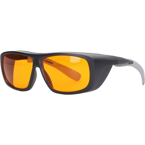 Lunettes laser professionnelles OD 5, protection oculaire pour machines de gravure laser de longueur d'onde 190 nm à 500 nm (1/5)