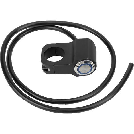 22mm étanche acier projecteurs phare guidon interrupteur moto ATV (1/5)
