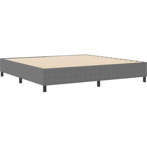 Maison Exclusive - Struttura letto piattaforma Grigio chiaro 200 x 200 cm (1/5)