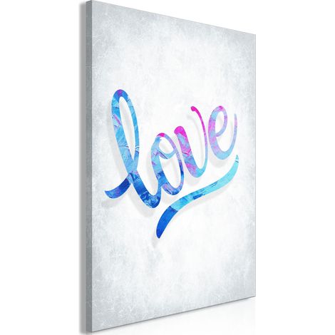 Quadro - Love (1 Part) Vertical - 80x120 (1/4)