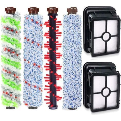 Accessori per Bissell Crosswave - 4 spazzole principali + 2 filtri 1866 1868 1926 1785