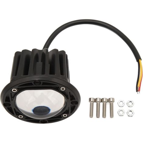 Lampe de travail LED en alliage d'aluminium et verre, antibrouillard, pour camion, voiture, SUV, ATV, UTV, bateau, moto, 12-36V, 30W (1/5)
