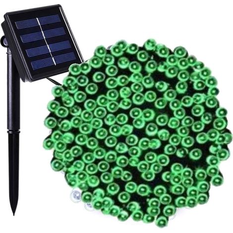1 Guirlande lumineuse, 8 modes, autonomie 6-12h, panneau solaire, portable, jardin, Noël (1/5)
