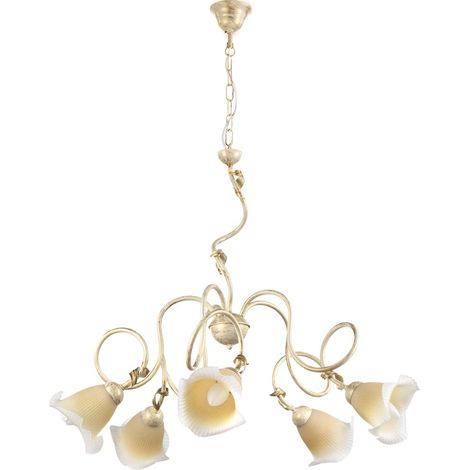 Lustre, Métal, Ivoire (1/3)