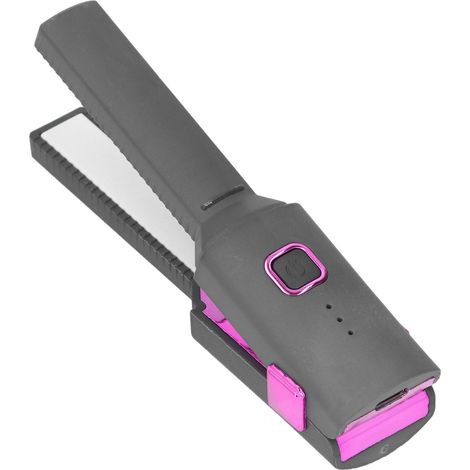 Mini lisseur portable USB anti-brûlure multifonctionnel, petit lisseur idéal pour les voyages (1/5)