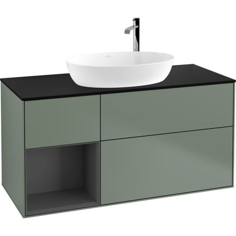 Villeroy & Boch F942GKGM Meuble sous-lavabo Finion F94 (1/2)