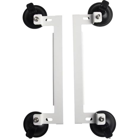 Kit de fixation à ventouse pour mini toit et pare-brise en alliage d'aluminium avec 4 ventouses sécurisées, compatible avec les toits ouvrants et les fenêtres de toit de voiture