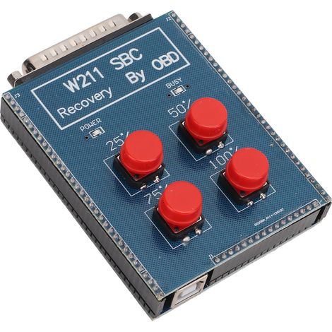 Outil de réinitialisation OBD2 SBC, dispositif de réparation ABS en métal, remplacement pour Mercedes-Benz W211 R230 (bleu) (1/5)