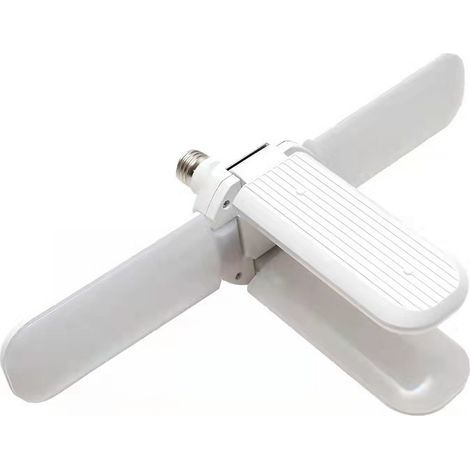 3-blade deformable LED lamp, high brightness, corrosion resistant, good heat dissipation, E27 45W flexible light (1/5)