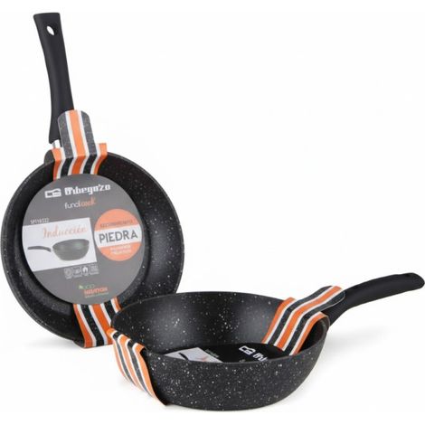 SartÃ©n honda aluminio forjado 20 cm, piedra antiadherente, sartÃ©n honda, sartÃ©n cocina, sartÃ©n antiadherente