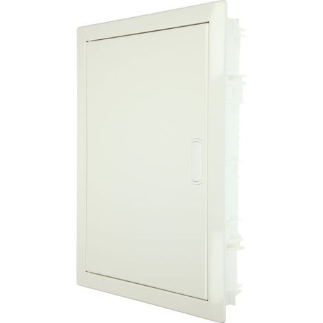 Legrand – Coffret électrique encastré 24+4 modules 63A – Indice de protection IP30 – Bornes N et PE – Installation facile dans espaces confinés - modules-63A (1/2)