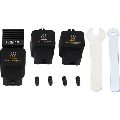 Remplacement Hotend pour Bambu Lab H2D Combo Kit de tête d'extrusion d'imprimante 3D avec buses 0,2 0,4 0,6 0,8 mm (1/5)