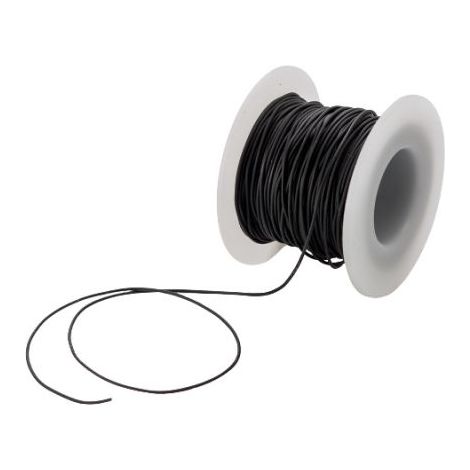 Rs Pro – Fil à ligaturer nylon 25m x 0,71 mm – Résistance 7,93 kg – Pour applications de ligature et fixation – Couleur noir