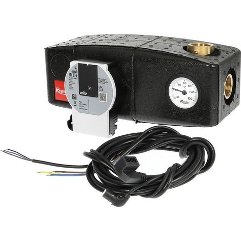 Augmentation du retour 55°C avec pompe de circulation Wilo PWM (1/4)