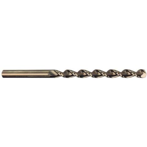 ruko-253075-pack de 10 brocas helicoidales largas din 340 tl 3000 hss-co 5 cobalto rectificada con autocentrado (diametro  7,5 mm)