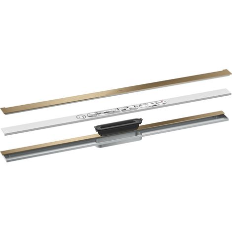 hansgrohe AXOR Drain Set de finition rigole, 1000mm pour montage (1/2)