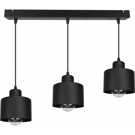 Lustre suspendu LED en métal (1/5)